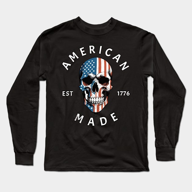 100% American Made Long Sleeve T-Shirt by MonkeyLogick
